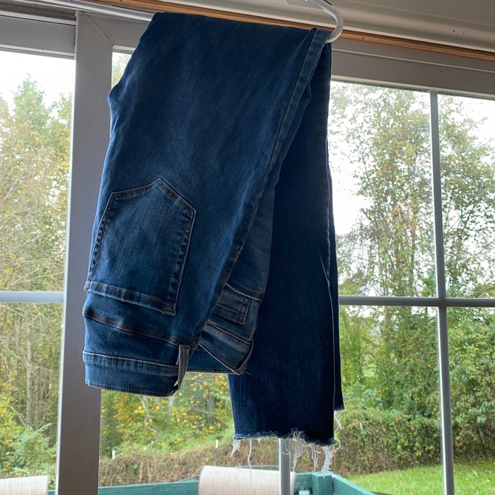Pacsun high rise jeggings size US28 (two shades of blue jeans)